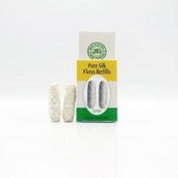 Load image into Gallery viewer, SILK DENTAL FLOSS IN GLASS BOTTLE + 2 REFILL X30M
