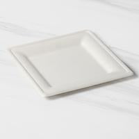 Load image into Gallery viewer, Biodegradable &amp; Compostable Bagasse Plate 210X210X18 MM
